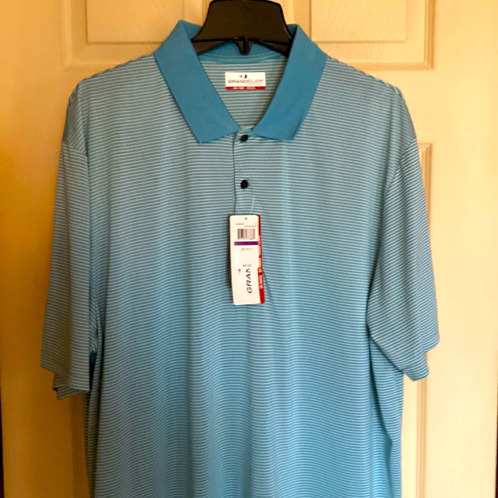 Men’s Grandslam performance polo, size XXL
